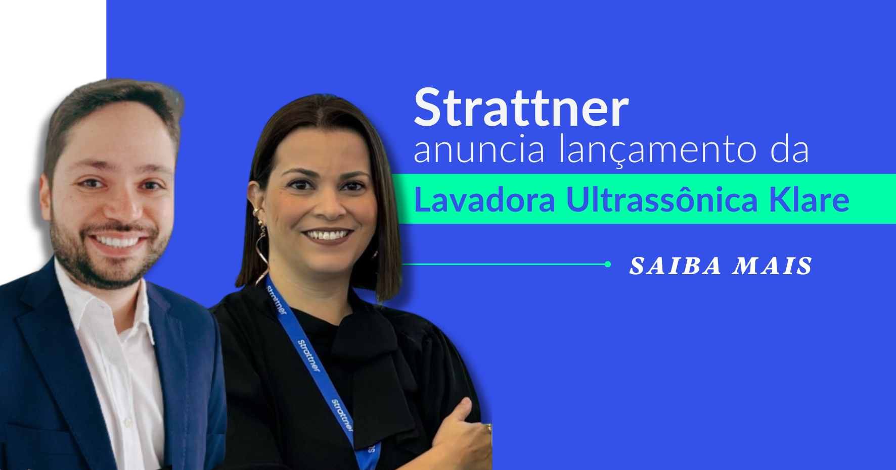 Strattner anuncia o lançamento da Lavadora Ultrassônica Klare